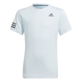 adidas Tennis-Tshirt Club 3-Streifen #22 hellblau Jungen